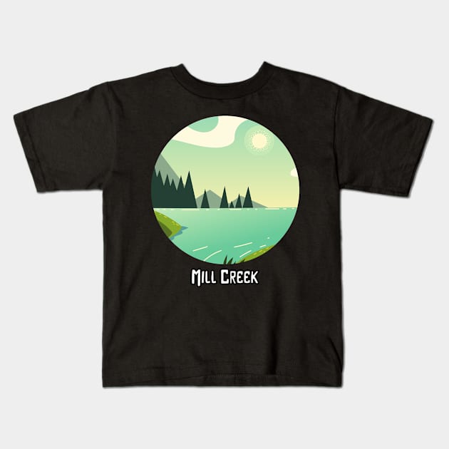 Mill Creek Kids T-Shirt by Artisan Treasures